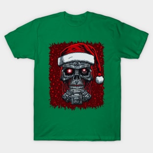 Robo-Zombie Santa T-Shirt